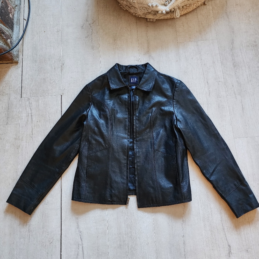 Vintage GAP leather jacket